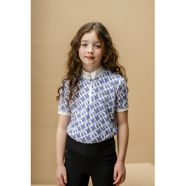 Polo Horseware AA Kinder Zanara Sizilianisch Blau