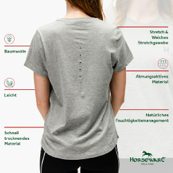 T-Shirt Horseware Active Grau