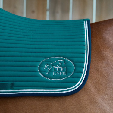 Jump'In Balthazar Teppich Grün / Marineblau Grün Jump'In Balthazar Teppich Grün / Marineblau Grün