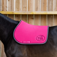 Jump'In Balthazar Teppich Fuchsia / Schwarz
