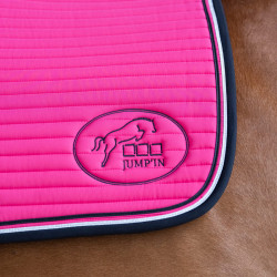 Jump'In Balthazar Teppich Fuchsia / Schwarz Rosa
