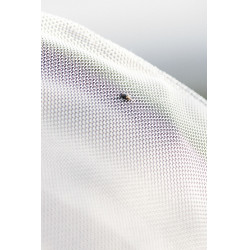 Fliegenschutzdecke Horseware Rambo Protector Fieldsafe Silber / Marineblau