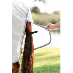 Fliegendecke Horseware Amigo Bug Rug Pony Silber / Titan-Grau / Silber Fliegendecke Horseware Amigo Bug Rug Pony Silber / Titan-Grau / Silber