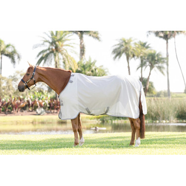 Fliegendecke Horseware Amigo Bug Rug Silber / Titan-Grau / Silber