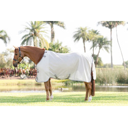 Fliegendecke Horseware Amigo Bug Rug Silber / Titan-Grau / Silber