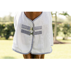 Fliegendecke Horseware Amigo Bug Rug Silber / Titan-Grau / Silber