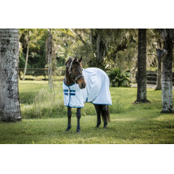 Fliegendecke Horseware Amigo Bug Rug Azurblau / Marineblau / Elektrischblau
