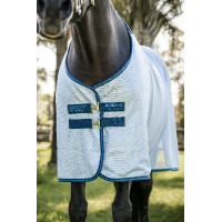 Fliegendecke Horseware Amigo Bug Rug Silber / Titan-Grau / Silber Fliegendecke Horseware Amigo Bug Rug Silber / Titan-Grau / Silber