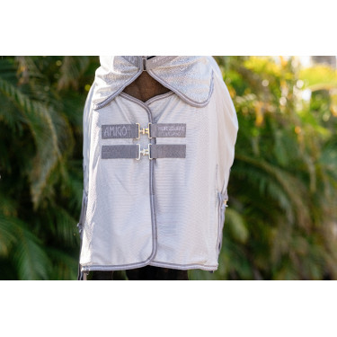 Fliegenschutzdecke Horseware Amigo Bug Buster Silber / Titan-Grau / Silber Fliegenschutzdecke Horseware Amigo Bug Buster Silber / Titan-Grau / Silber