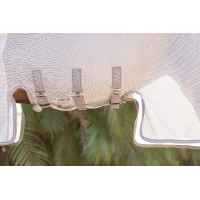 Fliegenschutzdecke Horseware Amigo Bug Buster Silber / Titan-Grau / Silber Fliegenschutzdecke Horseware Amigo Bug Buster Silber / Titan-Grau / Silber