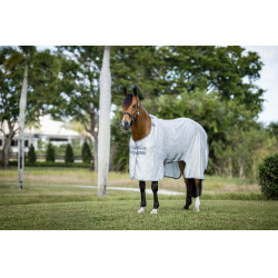 Fliegenschutzdecke Horseware Amigo Bug Buster Silber / Titan-Grau / Silber Fliegenschutzdecke Horseware Amigo Bug Buster Silber / Titan-Grau / Silber