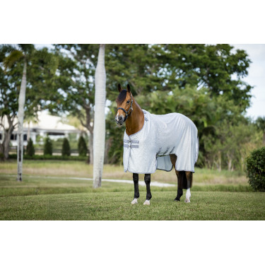 Fliegenschutzdecke Horseware Amigo Bug Buster Silber / Titan-Grau / Silber Fliegenschutzdecke Horseware Amigo Bug Buster Silber / Titan-Grau / Silber