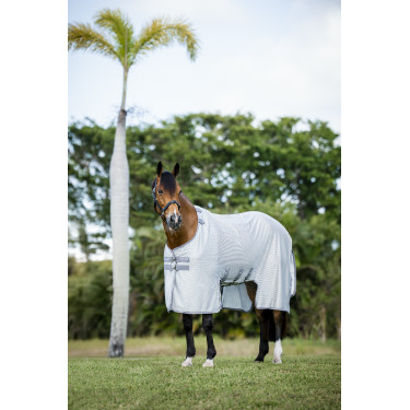 Fliegenschutzdecke Horseware Amigo Bug Buster Silber / Titan-Grau / Silber Fliegenschutzdecke Horseware Amigo Bug Buster Silber / Titan-Grau / Silber