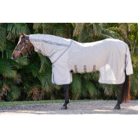 Fliegenschutz-Halsschutz Amigo Horseware Bug Buster Silber / Titan-Grau / Silber Fliegenschutz-Halsschutz Amigo Horseware Bug Buster Silber / Titan-Grau / Silber