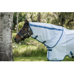 Fliegendecke Horseware Amigo Bug Rug XL Plus Azurblau / Marineblau / Elektrischblau Fliegendecke Horseware Amigo Bug Rug XL Plus Azurblau / Marineblau / Elektrischblau