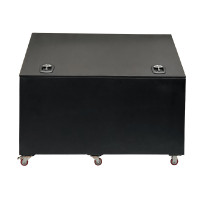 Futterbehälter aus Aluminium Grooming Deluxe by Kentucky auf Rollen Schwarz Futterbehälter aus Aluminium Grooming Deluxe by Kentucky auf Rollen Schwarz