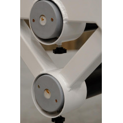 Cavaletti Aluminium Square Grooming Deluxe von Kentucky im 2er-Set Weiß Weiß Cavaletti Aluminium Square Grooming Deluxe von Kentucky im 2er-Set Weiß Weiß