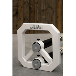 Cavaletti Aluminium Square Grooming Deluxe von Kentucky im 2er-Set Weiß Weiß Cavaletti Aluminium Square Grooming Deluxe von Kentucky im 2er-Set Weiß Weiß