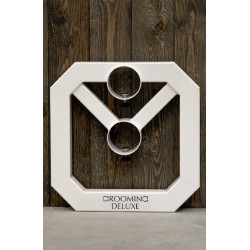 Cavaletti Aluminium Square Grooming Deluxe von Kentucky im 2er-Set Weiß Weiß Cavaletti Aluminium Square Grooming Deluxe von Kentucky im 2er-Set Weiß Weiß