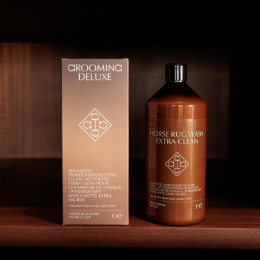 Grooming Deluxe Waschmittel von Kentucky für ultra saubere Pferdedecken Grooming Deluxe Waschmittel von Kentucky für ultra saubere Pferdedecken
