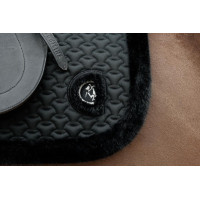 Kentucky Satteldecke Plaited Kunstlammfell Schwarz Kentucky Satteldecke Plaited Kunstlammfell Schwarz