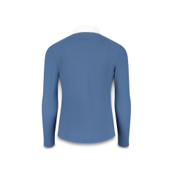 Kentucky Turnierpolo Osaka Langarm Jungen Marine Marineblau