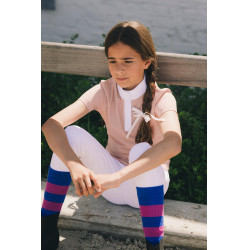 Turniershirt Kentucky Tokyo kurzärmelig Mädchen Altrosa