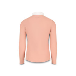 Wettkampfpolo Kentucky Tokyo Langarm Mädchen Altrosa