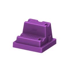 Montoir Easy Step La Gee 2 Stufen Violett Lila