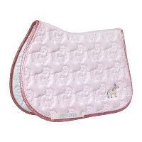 Kentucky Glitzer-Einhorn-Satteldecke Blassrosa