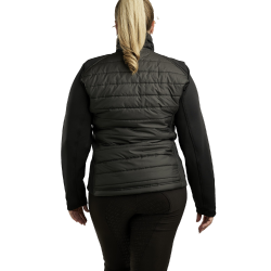 Damenjacke Montar Emma Hybrid Curve Schwarz