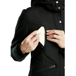 Extra lange Montar-Jacke Dicte Damen