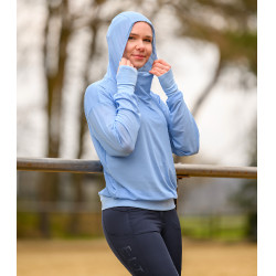 Fliegenabweisender Kapuzenpulli ELT Ruby Blaugrau Fliegenabweisender Kapuzenpulli ELT Ruby Blaugrau