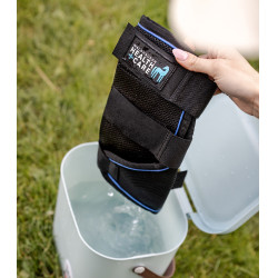 Waldhausen Health + Care Ice Layer Gamaschen, 2 Stück Schwarz