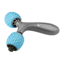 Doppel-Massage-Rollen Waldhausen Health + Care Blau