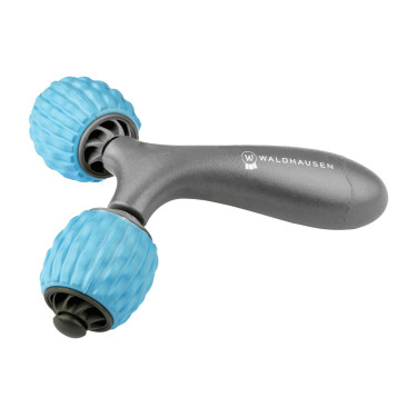 Doppel-Massage-Rollen Waldhausen Health + Care Blau