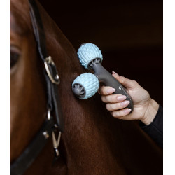 Doppel-Massage-Rollen Waldhausen Health + Care Blau