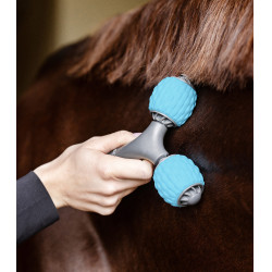 Doppel-Massage-Rollen Waldhausen Health + Care Blau