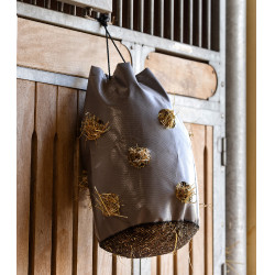 Heunetz Waldhausen mit Netzboden Grau Heunetz Waldhausen mit Netzboden Grau