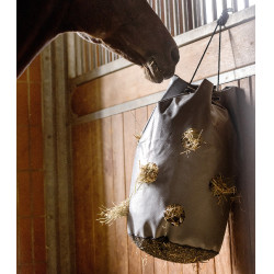 Heunetz Waldhausen mit Netzboden Grau Heunetz Waldhausen mit Netzboden Grau