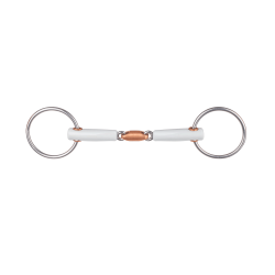 Beris Kandare mit doppelt gebrochener Stange, Ring 6 cm
