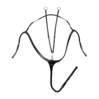 Brustblatt Waldhausen X-Line mit langem Steg Schwarz Brustblatt Waldhausen X-Line mit langem Steg Schwarz