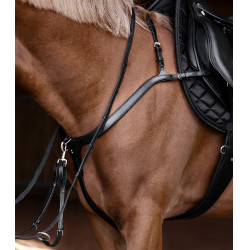 Brustblatt Waldhausen X-Line mit langem Steg Braun