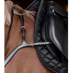 Brustblatt Waldhausen X-Line mit langem Steg Braun