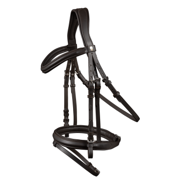 Waldhausen X-Line London Trense mit Kombiniertem Reithalfter Braun