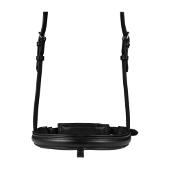 Waldhausen X-Line Trense Stockholm mit kombiniertem Reithalfter Pull Back Schwarz