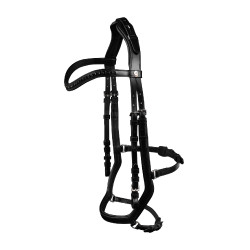 Trense Waldhausen X-Line Relaxation anatomisches Reithalfter Schwarz