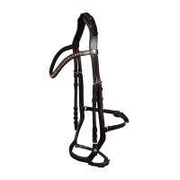 Trense Waldhausen X-Line Relaxation anatomisches Reithalfter Braun