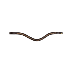 Trense Waldhausen X-Line Relaxation anatomisches Reithalfter Braun