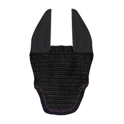 Kurze GEM Mesh-Mütze Schwarz / Rosa
